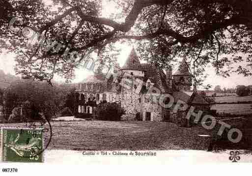 Ville de SOURNIAC, carte postale ancienne