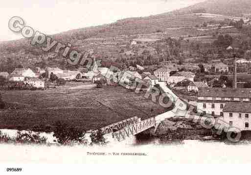 Ville de THIEFOSSE, carte postale ancienne Ville de THIEFOSSE, carte postale ancienne