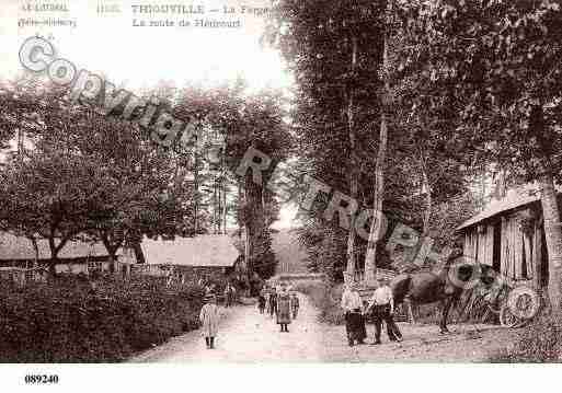 Ville de THIOUVILLE, carte postale ancienne