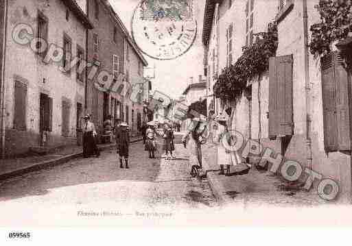 Ville de THURINS, carte postale ancienne