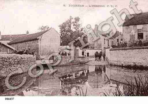 Ville de TOURNANENBRIE, carte postale ancienne