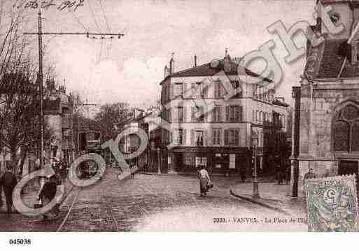 Ville de VANVES, carte postale ancienne