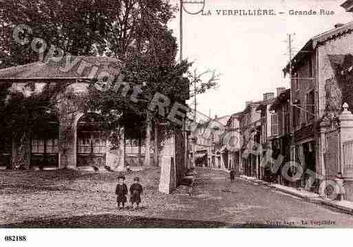 Ville de VERPILLIERE(LA), carte postale ancienne