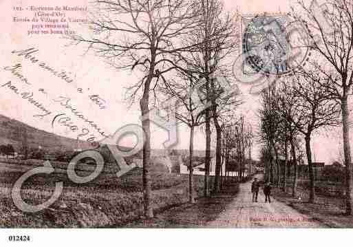 Ville de VISERNY, carte postale ancienne