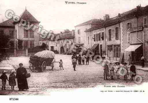 Ville de VITTEL, carte postale ancienne