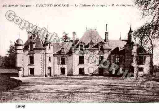 Ville de YVETOTBOCAGE, carte postale ancienne