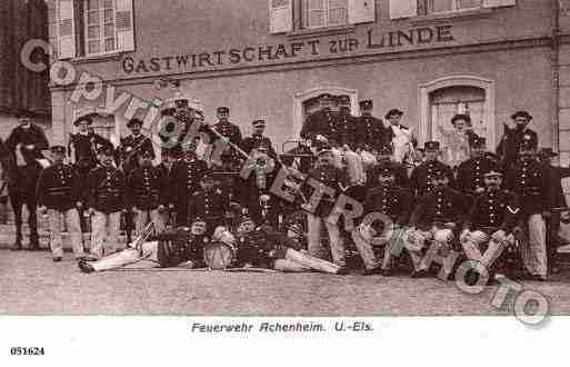 Ville de ACHENHEIM, carte postale ancienne