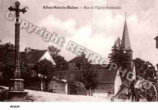 Ville de ALISESAINTEREINE, carte postale ancienne