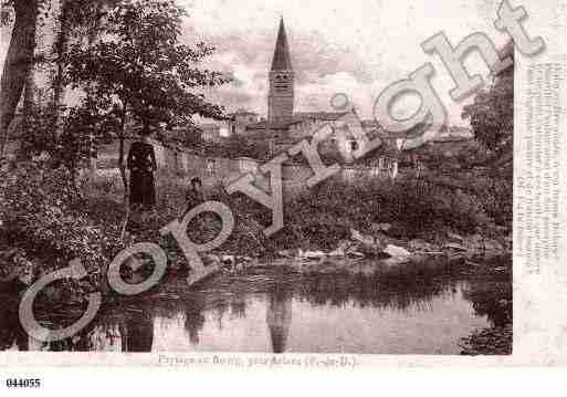 Ville de ARLANC, carte postale ancienne