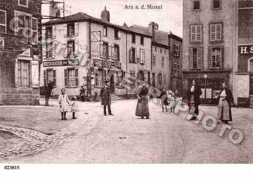 Ville de ARSSURMOSELLE, carte postale ancienne