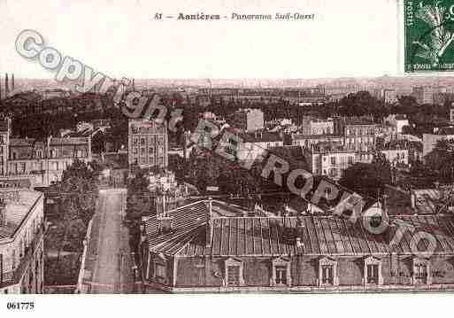 Ville de ASNIERESSURSEINE, carte postale ancienne