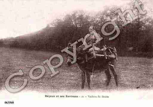 Ville de BAYEUX, carte postale ancienne