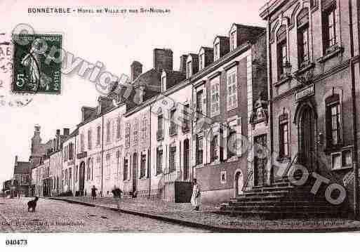 Ville de BONNETABLE, carte postale ancienne