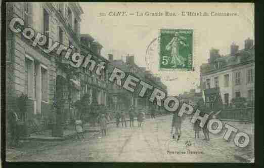 Ville de CANYBARVILLE, carte postale ancienne