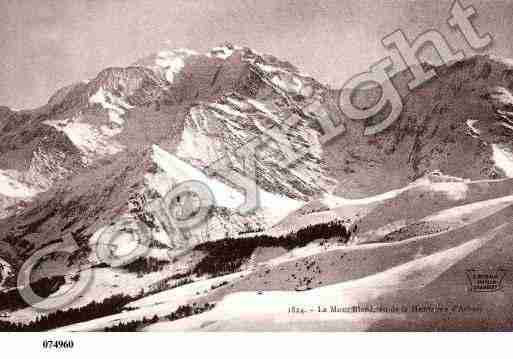 Ville de CHAMONIXMONTBLANC, carte postale ancienne