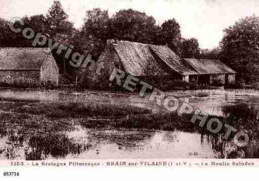 Ville de CHAPELLEDEBRAIN(LA), carte postale ancienne