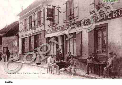 Ville de CHARTEVES, carte postale ancienne