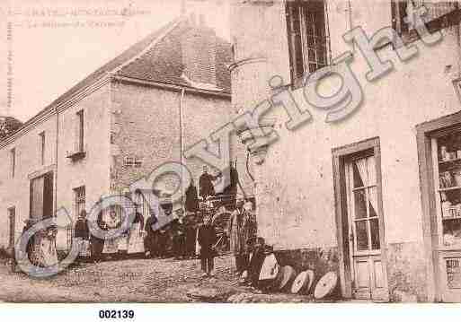 Ville de CHATELMONTAGNE, carte postale ancienne