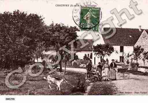 Ville de CHAUFFRY, carte postale ancienne
