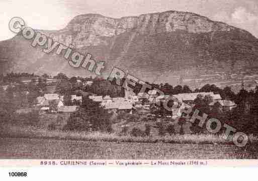 Ville de CURIENNE, carte postale ancienne