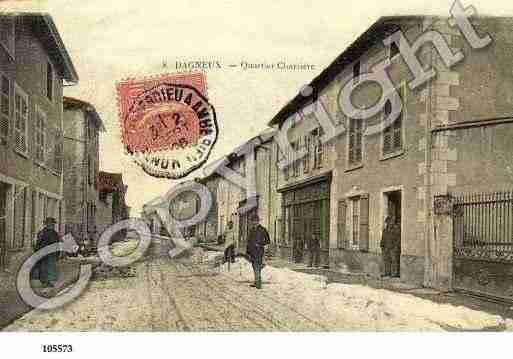Ville de DAGNEUX, carte postale ancienne