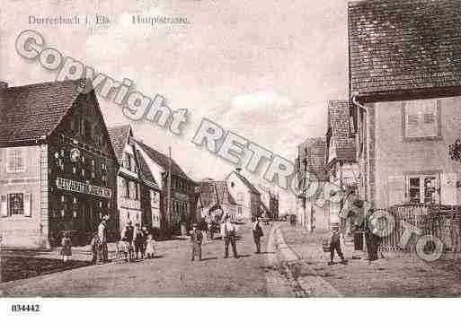 Ville de DURRENBACH, carte postale ancienne