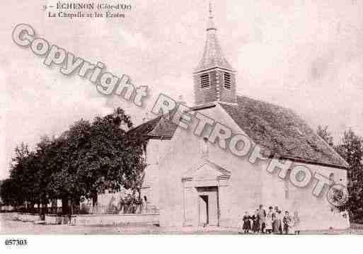 Ville de ECHENON, carte postale ancienne