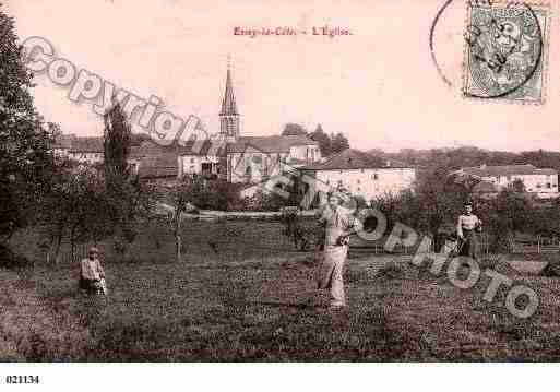 Ville de ESSEYLACOTE, carte postale ancienne