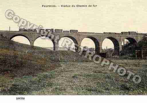 Ville de FOURMIES, carte postale ancienne