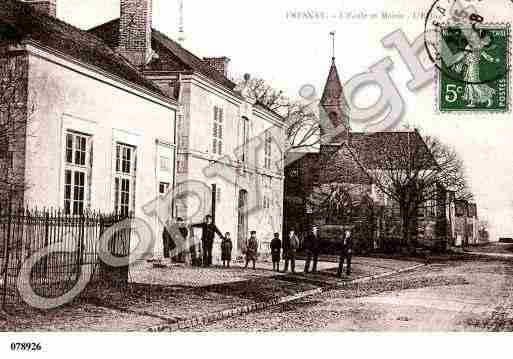 Ville de FRESNAY, carte postale ancienne