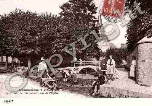 Ville de GARANCIERES, carte postale ancienne