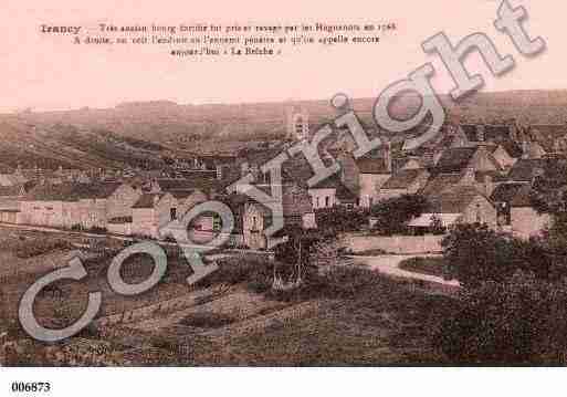 Ville de IRANCY, carte postale ancienne