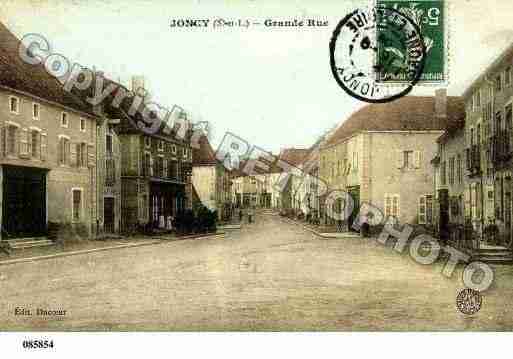 Ville de JONCY, carte postale ancienne Ville de JONCY, carte postale ancienne