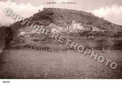 Ville de LAFARE, carte postale ancienne