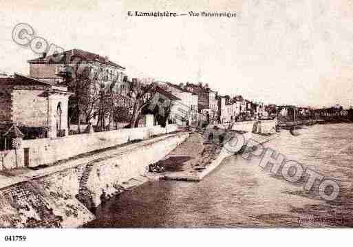 Ville de LAMAGISTERE, carte postale ancienne