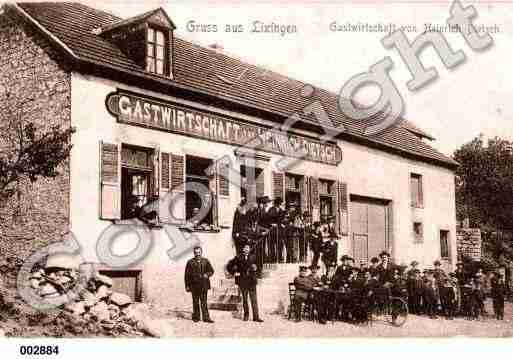 Ville de LIXINGLESROUHLING, carte postale ancienne