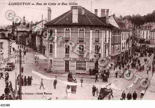 Ville de LONGUYON, carte postale ancienne