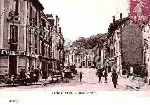 Ville de LONGUYON, carte postale ancienne