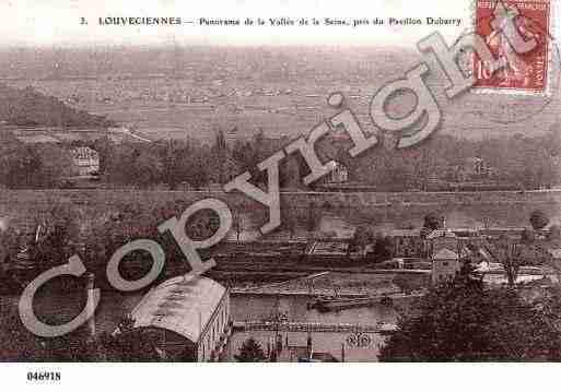 Ville de LOUVECIENNES, carte postale ancienne