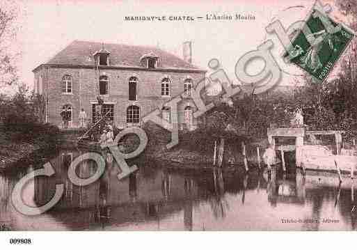Ville de MARIGNYLECHATEL, carte postale ancienne