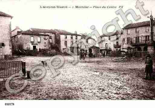 Ville de MONTCLAR, carte postale ancienne