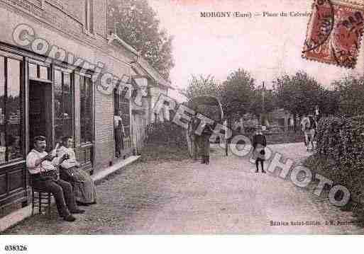 Ville de MORGNY, carte postale ancienne