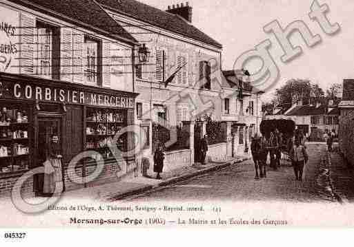 Ville de MORSANGSURORGE, carte postale ancienne