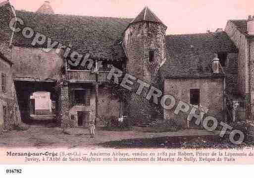 Ville de MORSANGSURORGE, carte postale ancienne