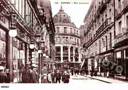 Ville de NANTES, carte postale ancienne