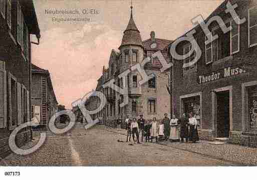 Ville de NEUFBRISACH, carte postale ancienne