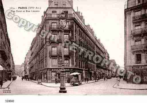 Ville de PARIS16, carte postale ancienne