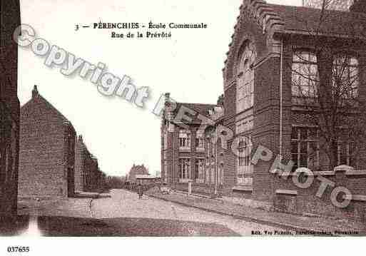 Ville de PERENCHIES, carte postale ancienne