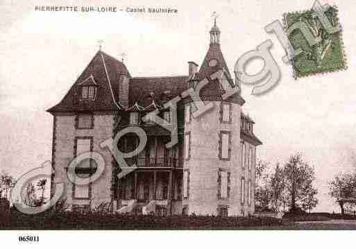 Ville de PIERREFITTESURLOIRE, carte postale ancienne