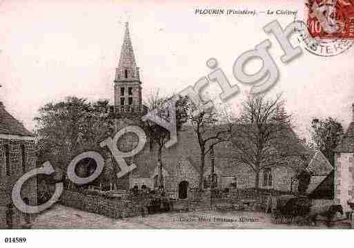 Ville de PLOURIN, carte postale ancienne
